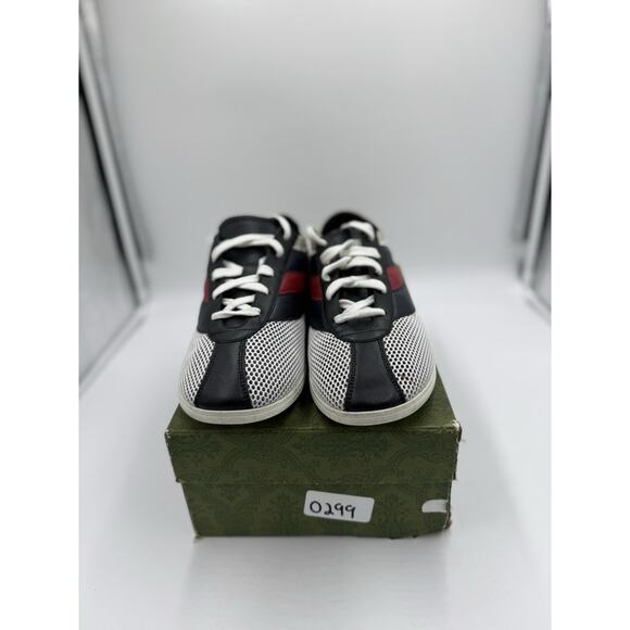 Size 9.5 Gucci Calfskin Mesh Falacer Sneakers bs874 - Picture 1 of 7